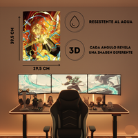 Cuadro Lenticular 3D Anime