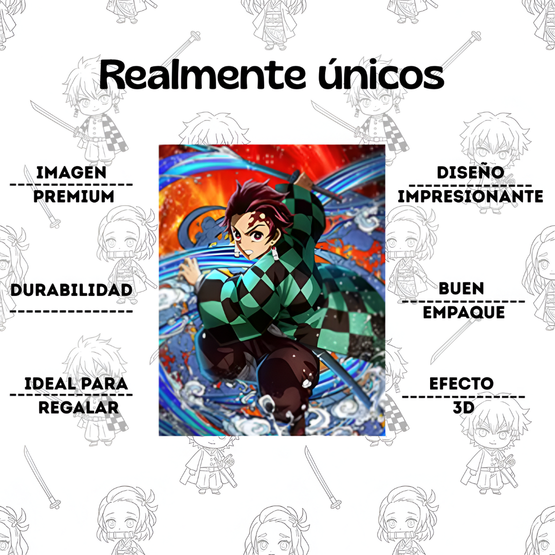 Cuadro Lenticular 3D Anime